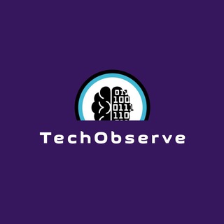 Логотип телеграм канала TechObserve