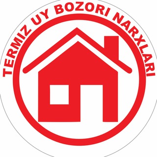 Логотип телеграм канала TERMIZ UY BOZOR NARXLARI MAKLER