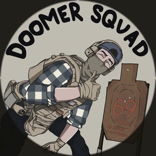 Логотип телеграм канала DOOMER SQUAD