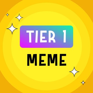 Логотип телеграм бота Tier1 Meme