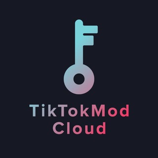 Логотип телеграм канала TikTokModCloud