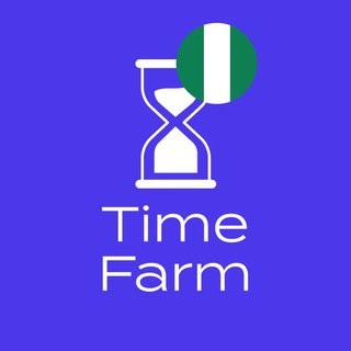 Логотип телеграм группы Time Farm Nigeria 🇳🇬