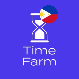 Логотип телеграм группы Time Farm Philippines 🇵🇭