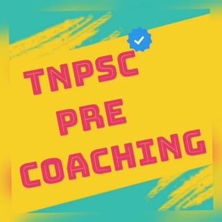 Logo of the Telegram channel Tnpsc_Pre_Coaching