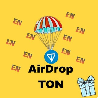 Логотип телеграм канала TON AirDrop (EN)💎