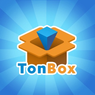 Логотип телеграм канала TonBox