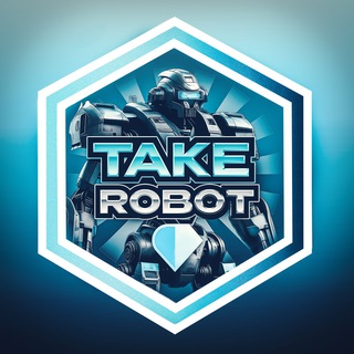 Логотип телеграм бота TonTake RoBot