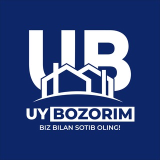 Логотип телеграм канала UY BOZORIM