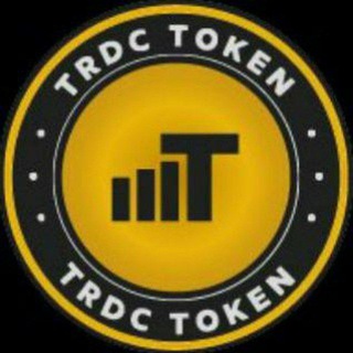 Логотип телеграм группы TRDC - English