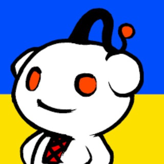 Логотип телеграм канала r/Ukraina Subreddit - Ucraina / Ukraine / Украина / україна / Ucrania Reddit Backup Telegram Channel by RTP