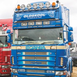 Logo of the Telegram channel UK Truckers Convoy For Freedom 🇬🇧