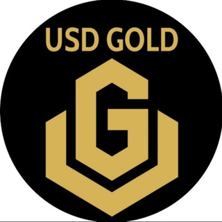 Логотип телеграм канала USDGOLD Token