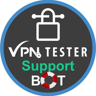 Logo of the Telegram bot VPNTESTER Support