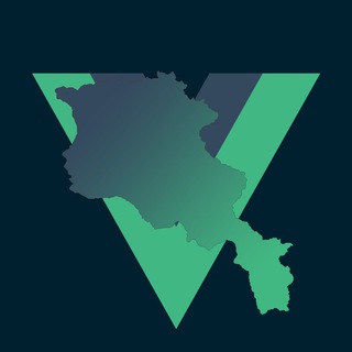 Логотип телеграм группы Vue.js Armenia