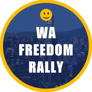 Логотип телеграм канала 😀🇦🇺 [Updates] WA Freedom Rally [Sat 23rd Sept - Forrest Place - 12:00pm]