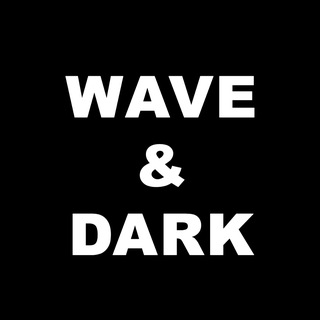 Логотип телеграм канала WAVE & DARK