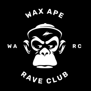 Логотип телеграм канала WAX Ape Rave Club