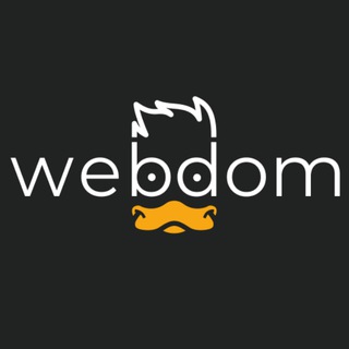 Логотип телеграм канала webdom