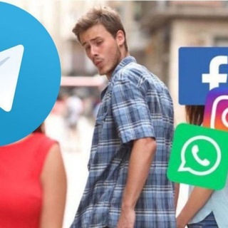 Logo of the Telegram group WhatsApp, Facebook & Co. den Rücken kehren. Menschen zensurfrei und ohne Einschränkungen verbinden