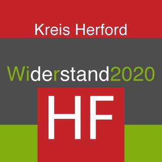 Логотип телеграм группы Widerstand2020_Kreis-Herford