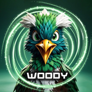 Логотип телеграм группы Woody Community