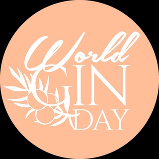 Логотип телеграм канала World Gin Day Russia