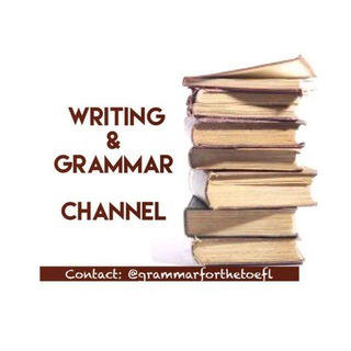 Logo of the Telegram channel Writing & Grammar 👨‍🏫