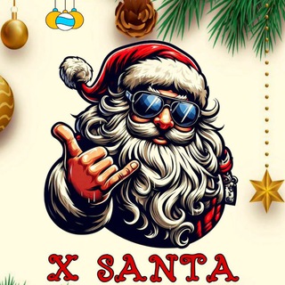 Логотип телеграм канала X-Santa