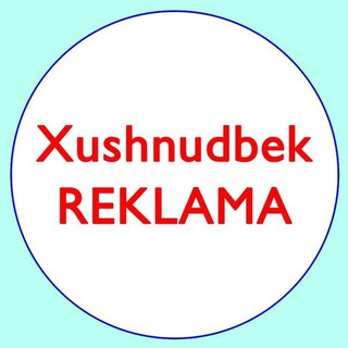 Logo of the Telegram channel Xushnudbek Reklama