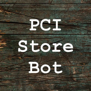 Логотип телеграм бота PCI Store Bot