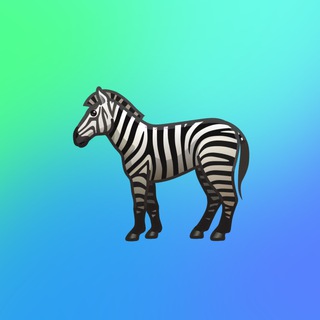 Логотип телеграм канала zebra